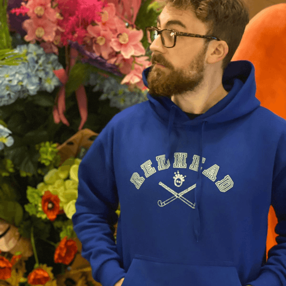 Redhead | Redhead 'Varsity' Hoody - Royal Blue | 'Varsity' Hoody - Royal Blue - XSmall | Total Hockey