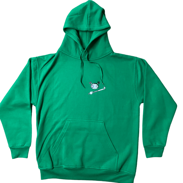 Redhead | Redhead 'Hockey Attitude' Hoody - Kelly Green | 'Hockey Attitude' Hoody - Kelly Green - XSmall | Total Hockey