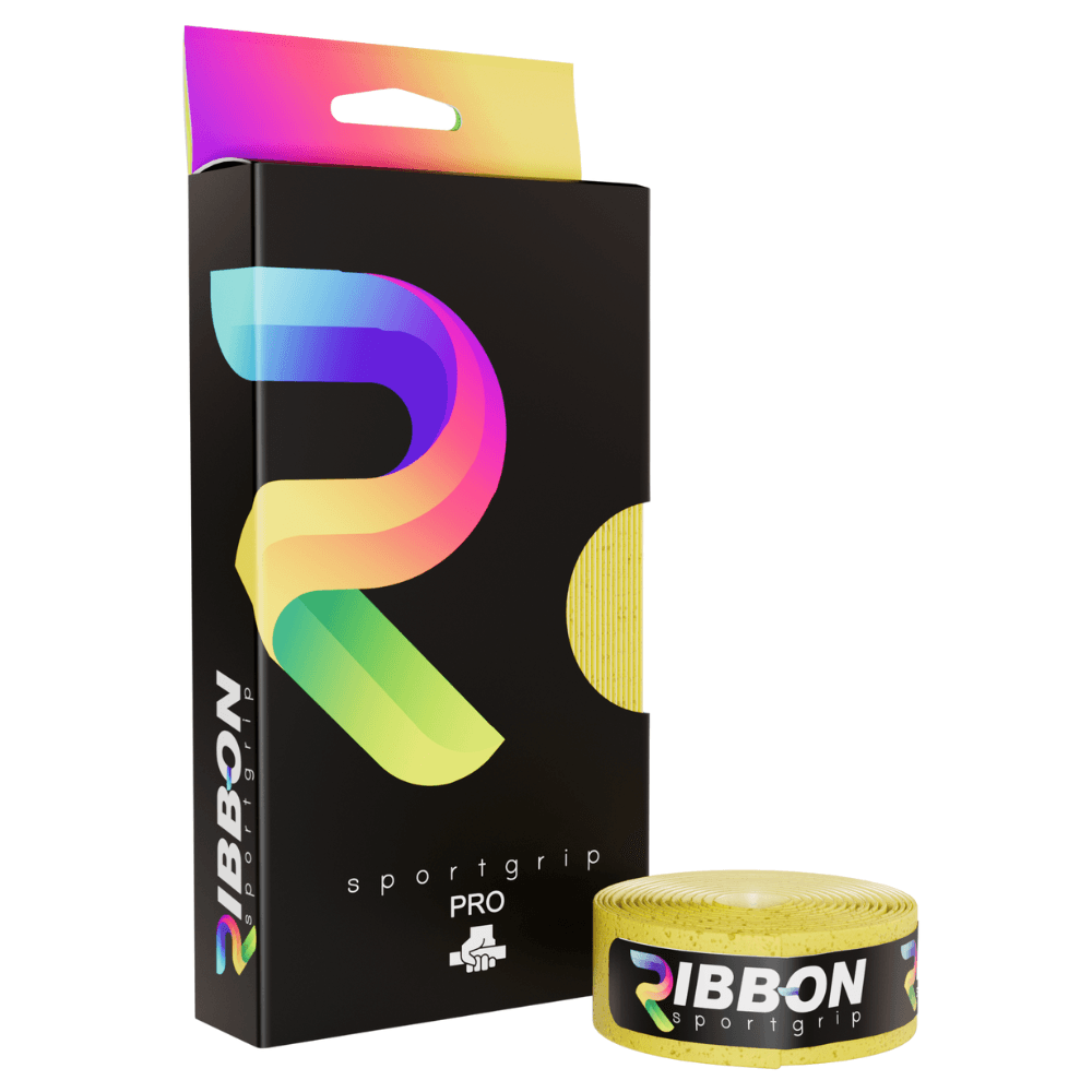 Ribbon | Ribbon Cork Grip | Cork Grip - Yellow | Total Hockey