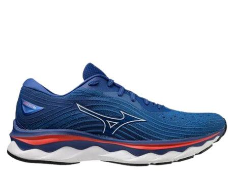 Wave Sky 6 Mens Running Shoe (Turkish Sea/White/Cherry Tomato)